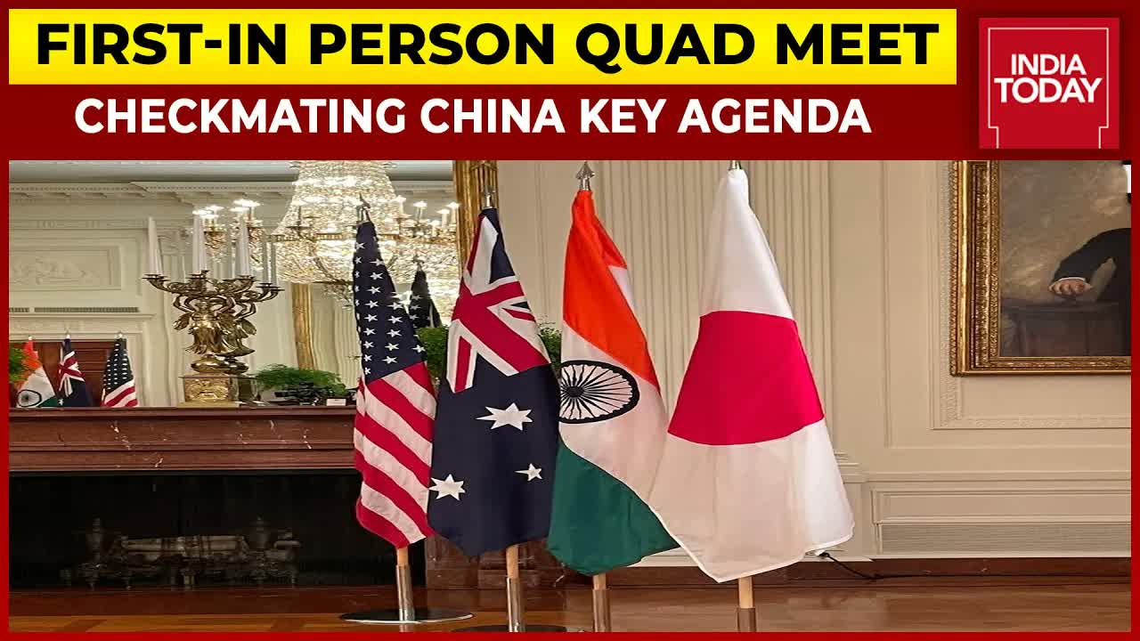 Aadil Brar on India Today discussing the Quad summit