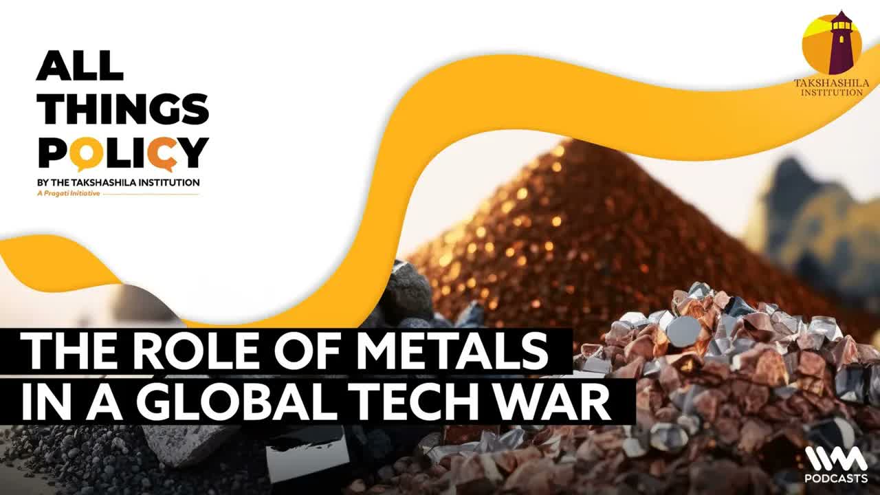 Aadil Brar on IVM Podcasts All Things Policy discussing metals in a global tech war
